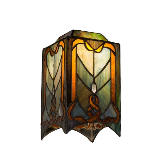 Meyda Tiffany 27845 Cottage Mission 10.5" Tall Lamp Shade