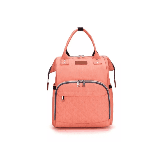 Mochila Pañalera Impermeable con Tapete Rosa BELUG