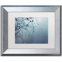 Trademark Fine Art "As Time Goes By" Canvas Art by Beata Czyzowska Young, White Matte, Silver Frame