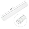 thumbnail image 2 of Acrylic Pipe Clear Rigid Round Tube 34mm ID 40mm OD 10" for Lamps and Lanterns, Water Cooling System, 2 of 6