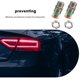 thumbnail image 3 of OULII 1Jgo Tapones Para Válvulas De Aire De Neumáticos Automotrices Color Plata Con Material Resistente Y, 3 of 8