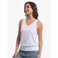thumbnail image 6 of Women's Summer V Neck Tank Top Basic Sleeveless Casual Fit Shirts, 6 of 6