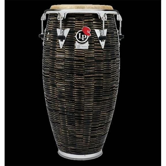 11.75 in. Pedrito Martinez Signature Top Tuning Deep Cut Mango Conga, Stained Mocha & Chrome