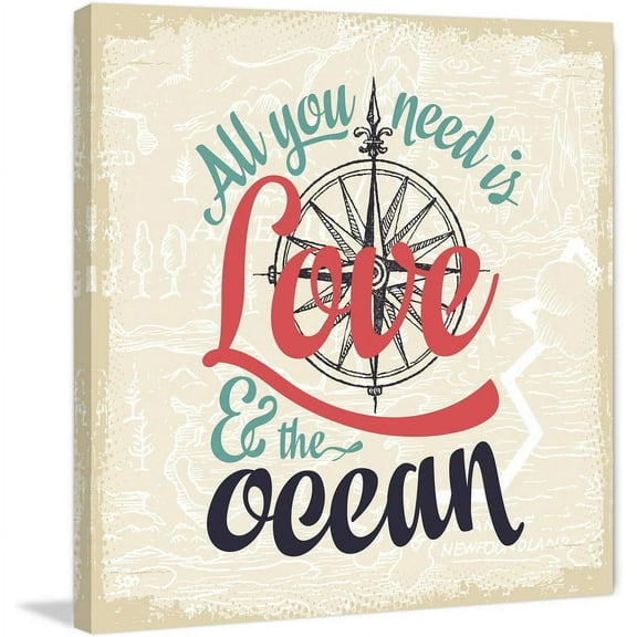 "All You Need" Painting Print on Wrapped Canvas