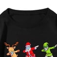 thumbnail image 3 of WREESH Christmas New Creative Casual Printing Long-sleeved Round Neck Sweater, 3 of 5