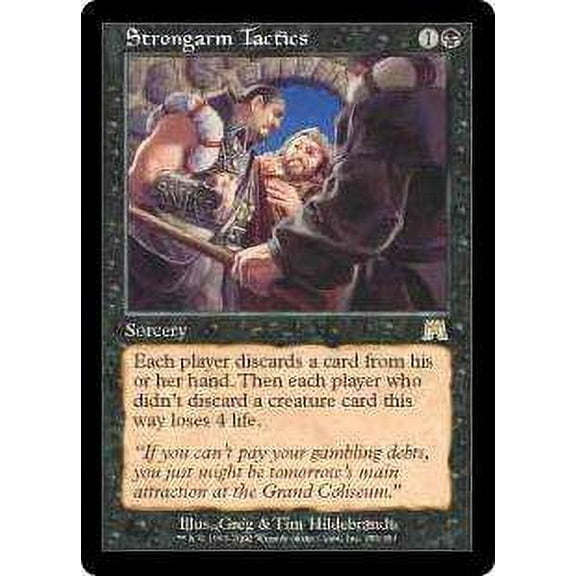MtG Onslaught Rare Strongarm Tactics (Foil) #173