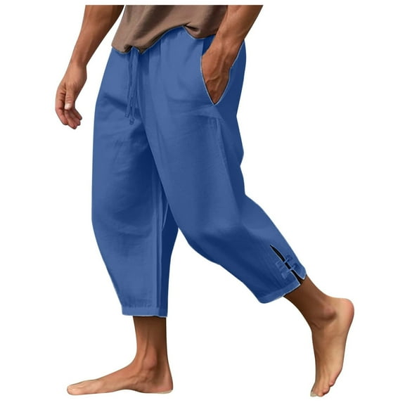 Men's Casual Pants Comfortable Breathable Solid Daily Wear Fashionable Style Lightweight Suitable for Beach Outdoor Activities Easy to Mens Trousers Green White Dress Pants Khaki