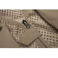 thumbnail image 2 of Othyroce Chaleco táctico para hombre, abrigo con tela tejida, chaleco de fotógrafo de verano, chaqueta sin mangas de trabajo de malla con muchos bolsillos brillar Electrónica, 2 of 2