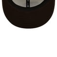 thumbnail image 5 of Men's New Era Cream Cleveland Browns Chrome Color Dim 59FIFTY Fitted Hat, 5 of 6