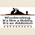 thumbnail image 3 of CafePress - Woodworking Addiction Ash Grey T Shirt - Men's Classic Graphic T-Shirt, 3 of 4