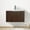 Walnut, variant on 30 inch Bathroom Vanity with Sink, Wall Mounted Floating Bathroom Vanity with Open Storage Cabinet, Built-in Soft Closing Doors, Floating Bathroom Vanity with Sink for Small Space, Bathroom, Oak