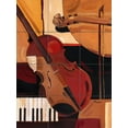 thumbnail image 1 of Tile Mural Kitchen Backsplash - Abstract Violin - by Paul Brent, 1 of 1