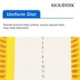 thumbnail image 6 of Microscope Slide Storage Box, 25-Place Plastic Microscope Slide Holder with Foam Liner for 25mm × 75mm Microslide, Assorted Colors, Pack of 5, 6 of 7