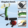 thumbnail image 4 of Runzkzy Adult Hunting Fish Shooting Wrist Slingshot Outdoor Shooting Practice Fish Catapult, 4 of 9