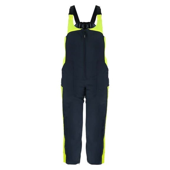 RefrigiWear Endurance Drive Cold Storage Overalls – -30°F Insulated Bibs with 600-Denier Shell & Knee Protection