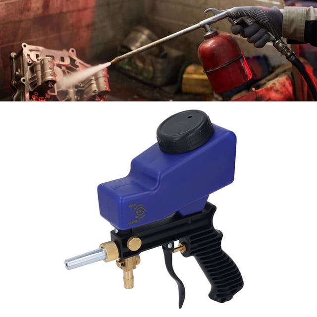 Sandblasting Equipment, 150PSI Maximum Sand Blaster ABS Aluminum Easy Usage 2 Control for DIY Project