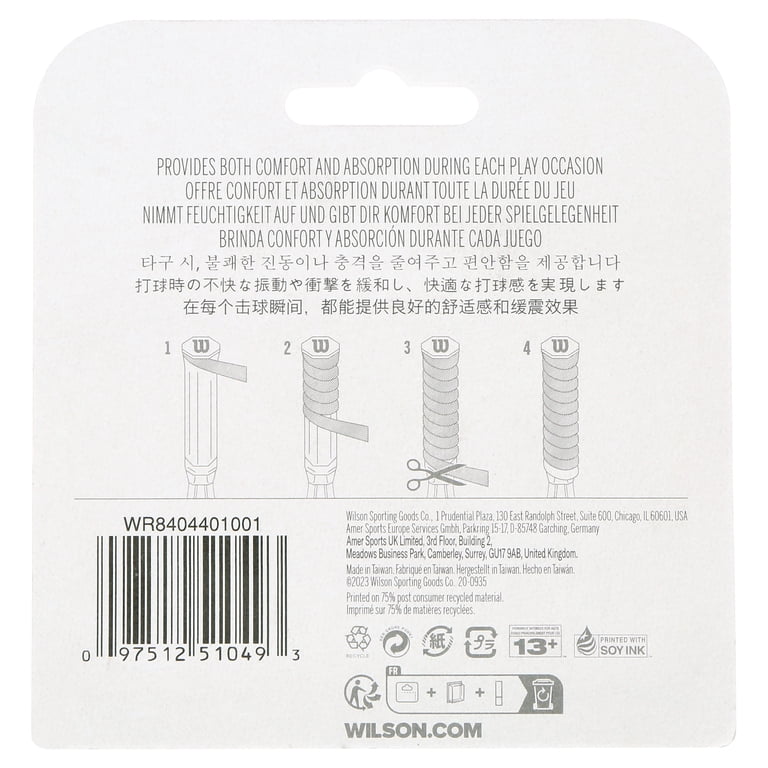Wilson Pro Tennis Racket Overgrip, Dazzle, 50 Pack photo 5