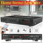 Sunbuck 110V 2000W/1120W 5CH P owerful Home Theater Amplifier Stereo Receiver bluetooth 4.1/4.0 HIFI Stereo Amp RCA Mixer Echo System Remote Control For Party Karaoke MP3 DVD PC