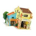 thumbnail image 1 of en Miniatura DIY Construir ático Romántico con Muebles 1:24 Zulema Kit de casa de muñecas de bricolaje, 1 of 6