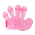 thumbnail image 1 of Pet Bath Brush Soft Silicone Bristle Dog Massage Brush Dog Finger Brush, 1 of 10