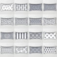 thumbnail image 3 of Nordic Geometric Pillowcase Gray White Cushion Cover Home Sofa Bedroom Car Office Decoration Accessories 30x50CM, 3 of 5