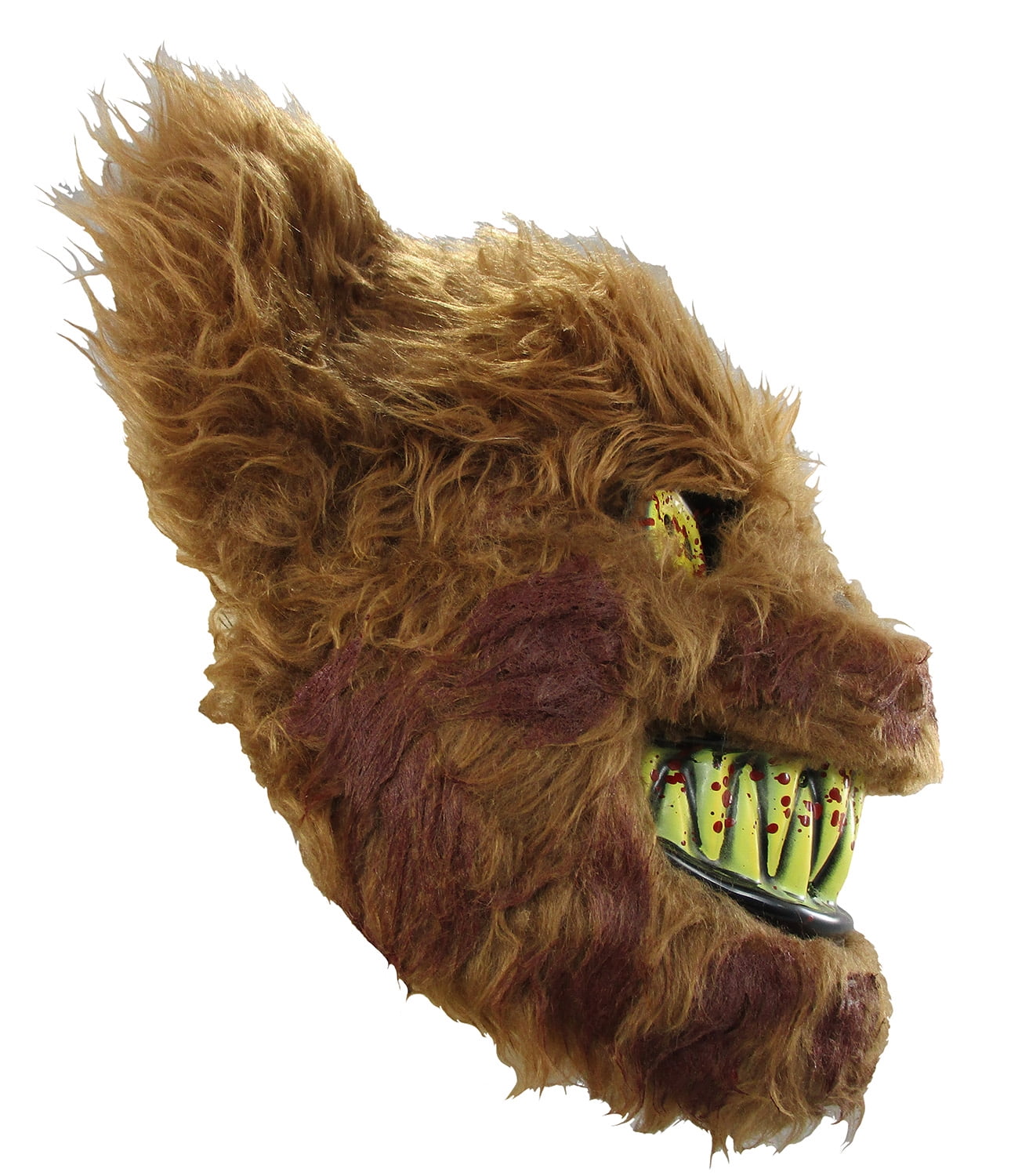 Sunstar Scary Crazed Bear Halloween Mask Brown - Walmart.com