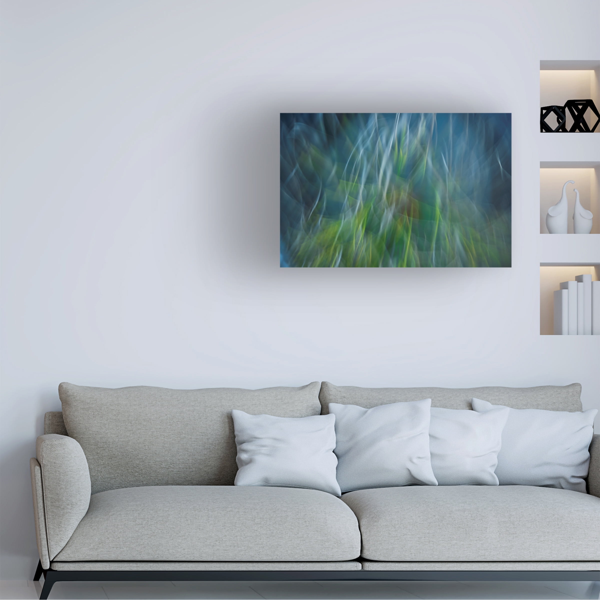 Paulo Abrantes 'Electro Shock Blues' Canvas Art