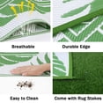 thumbnail image 4 of Alfombra de exterior Ilead, 183 x 274 cm, impermeable y reversible, color verde, 4 of 9