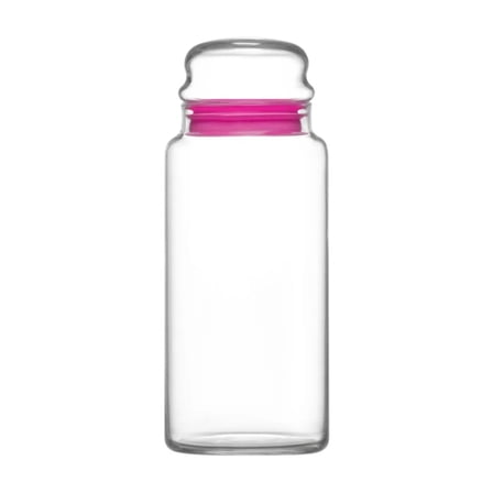 Glass Jars with Lids, Set of 2