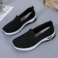 thumbnail image 6 of Wovix Women's Slip-On Walking Tennis Shoes Low Top Comfortable Casual Travel Work Driving Sneaker Basic Lightweight Breathable Casual Shoes Daily, 6 of 7