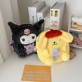 thumbnail image 3 of Sanrio Bolso De Hombro Japonés De Dibujos Animados Crossbody Bag Kuromi Monedero Chica Corazón Canela Perro Bolsa De Felpa Lindo Todo Combinado Femenino, 3 of 4
