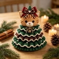 thumbnail image 6 of Crochet Animal Christmas Tree DIY Kit, Handmade Ornament Set with Pearl, Beginner Friendly, Christmas Decorations Gifts for Family, 6 of 6