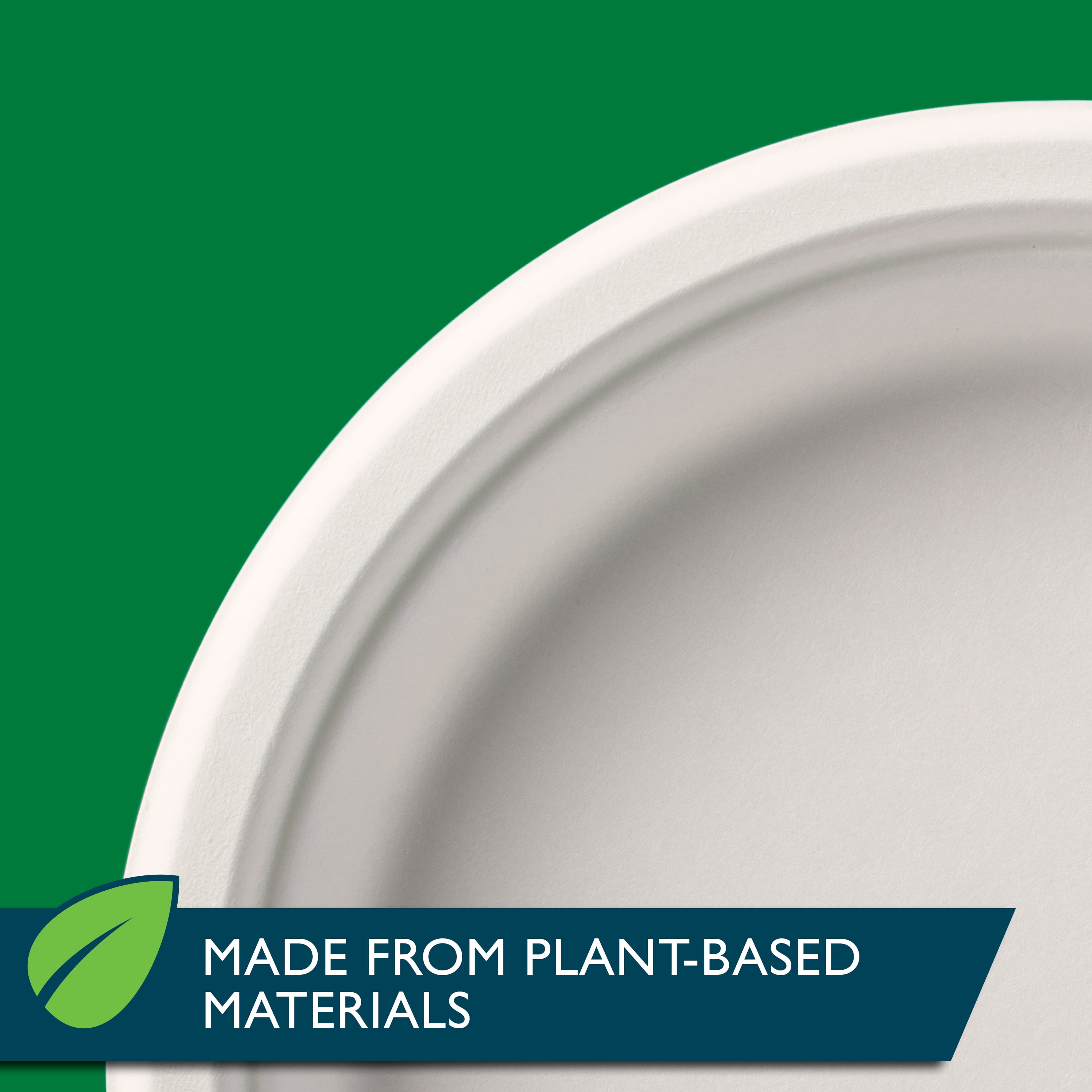 Hefty EcoSave™ 100% Compostable Paper Plates, 16 ct - Kroger