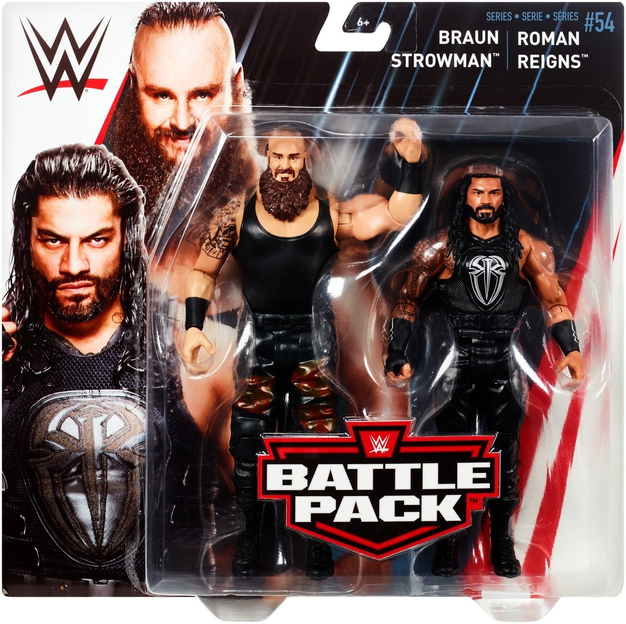 Braun Strowman WWE 3/" Action Figure Mattel Wrestling New Sealed Micro Collection