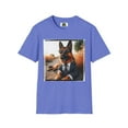 thumbnail image 6 of German Shepherd "I would rather be on the beach" Unisex Softstyle T-Shirt, 6 of 10