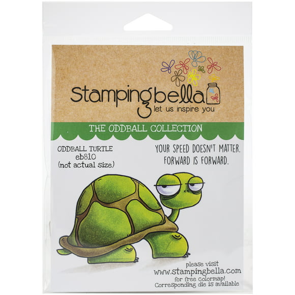 Stamping Bella Cling Stamps-Oddball Turtle