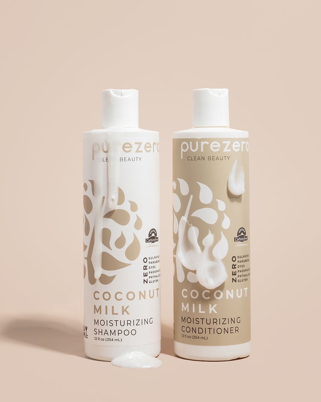 (4 pack) Purezero Coconut Milk Conditioner, 12 oz