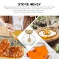 thumbnail image 3 of FONDOTIN 2pcs Glass Honey Jar Clear Sealing Container Assorted Color for Home Use, 3 of 7