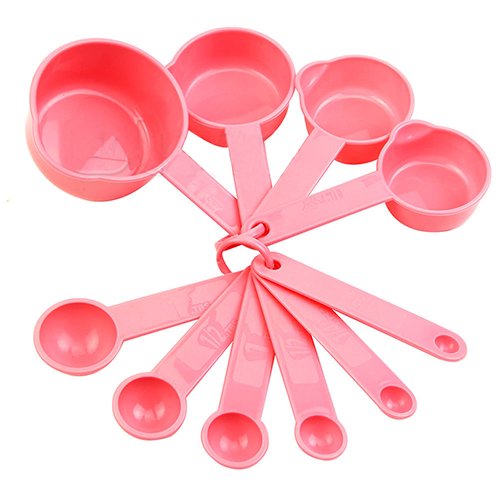 Koszal 10Pcs Baking Cup Spoons Tablespoon Kitchen Coffee Cooking Measuring Spoon Set