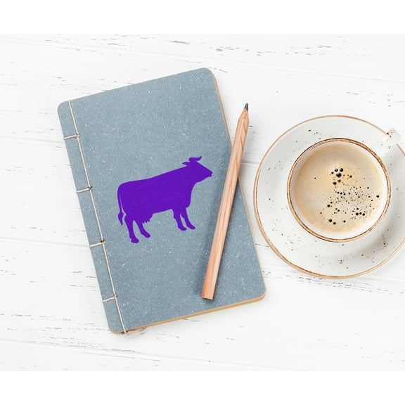 Cow Stencil - Art and Wall Stencil (6"x5")