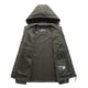 thumbnail image 3 of Abrigo Abrigo de hombre Senderismo Camping Ropa deportiva Térmica Exterior Outwears Primavera Otoño Chaqueta Kuymtek ejercito verde T 3EG para Hombre, 3 of 9