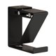 thumbnail image 4 of Estante para lavabo con gancho, organizador de almacenamiento, estante colgante de acero al carbono para lavabo de baño. Negro, 4 of 9