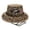 Khaki, variant on Fishing Is A Way Of Life Boonie Hat with Wide Brim and Adjustable Chin Cord, Outdoor Sun Protection Headwear for Camping and Fishing Adventures.