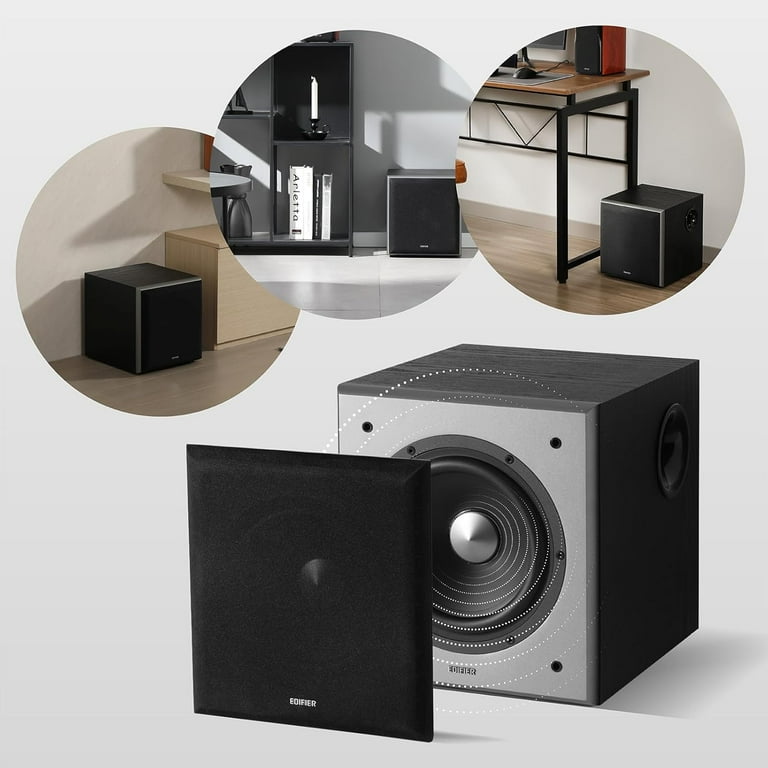 Edifier T5 Powered Subwoofer - 70w RMS Active Woofer with 8 inch