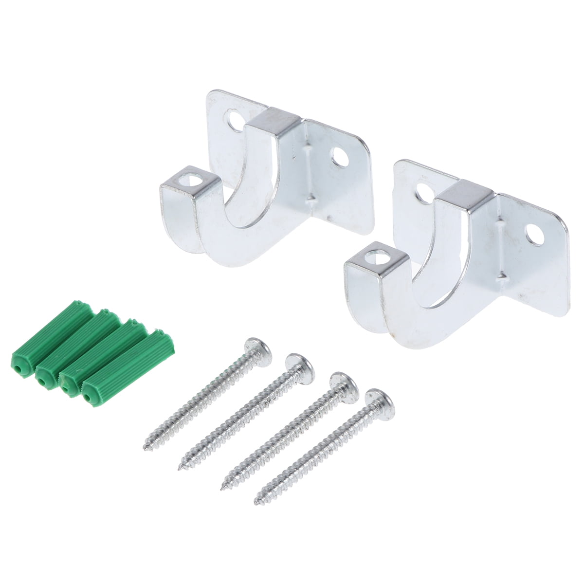 NUOLUX 2 Set Metal Plating Zinc Hook Water Pipe Hook Watering Hose