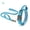 Blue, variant on Dog Collar and Bougee Leash Set, Heavy Duty Dog Collars, Adjustable Training Leash for Medium & Large Dogs, No-Pull, Running, Walking, Durable and Comfortable Leash for Outdoor Adventures
