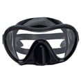 thumbnail image 4 of Máscara de buceo para adultos Anti-niebla lente clara vista amplia gafas de Negro Zulema Máscaras de buceo, 4 of 6