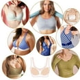 thumbnail image 3 of 6Pairs Removable Bra Pads Inserts Women's Comfy Sports Cups Bra Insert for BIkini Top Swimsuit, 3 of 5