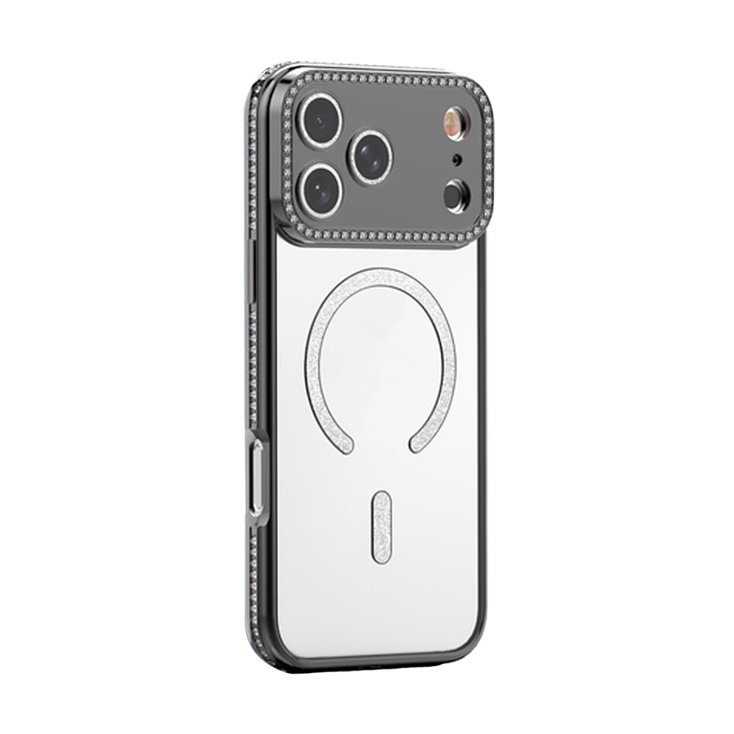 Crystal Jewel MagSafe Case for iPhone 17 Pro - Black