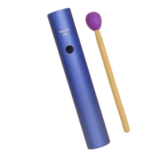 Bunblic Wah Wah Tube Éducation Précoce Percussion Tube Band Accompagnement Professionnel Fête Portable Instrument de Musique Guiro Instrument Indigo
